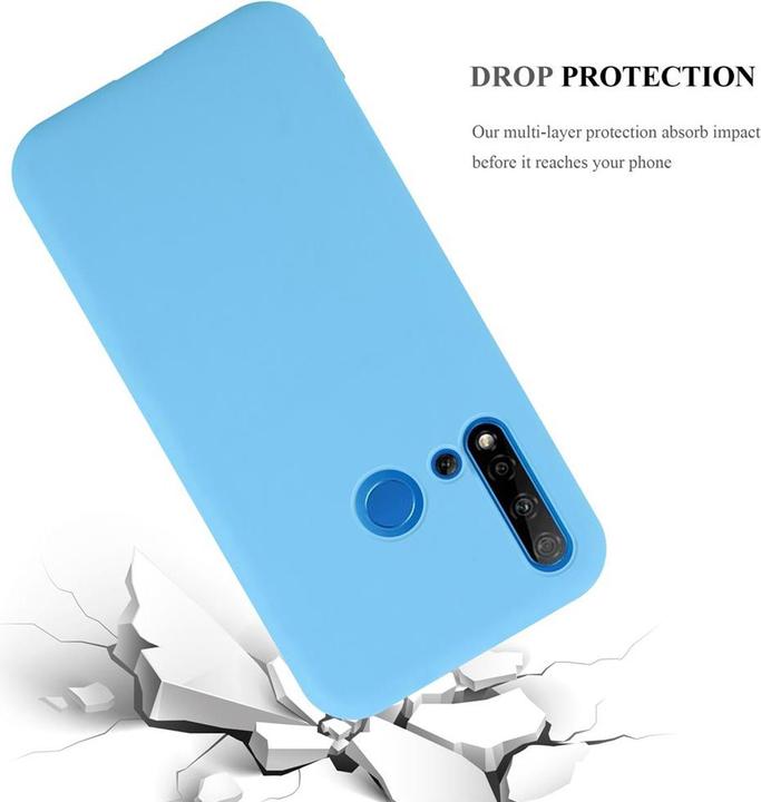 Image du produit Cadorabo Couverture TPU Candy (Huawei Nova 5i, Huawei P20 Lite (2019))