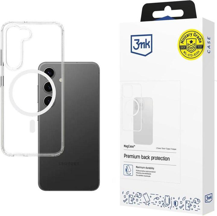 Produktbild 3MK MagCase Sam S23 5G przezroczysty (Samsung Galaxy S23)