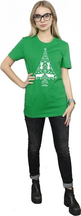 Image du produit Disney - T-shirt FROZEN CHRISTMAS TREE - Femme (M)