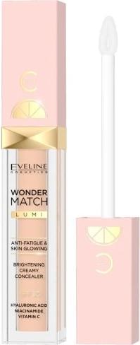 Image du produit Eveline Wonder Match Lumi Brightening Creamy Concealer Spf20 Correcteur illuminateur sous les yeux
