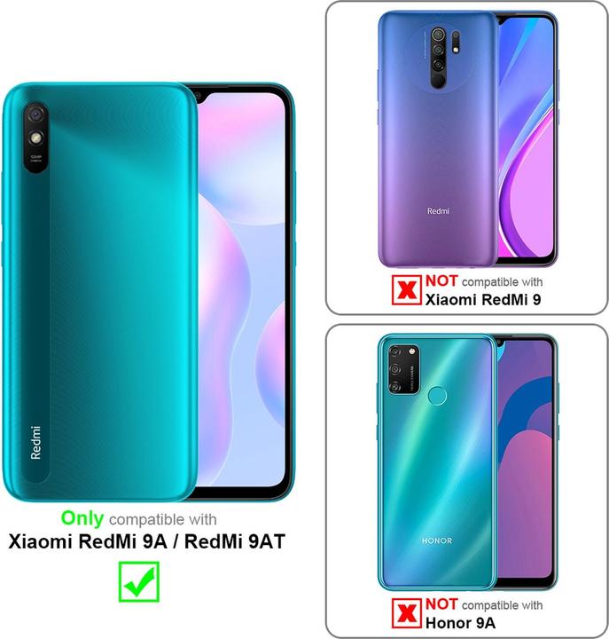 Image du produit Cadorabo Verre de protection d'écran plein écran (1 pièce(s), Xiaomi Redmi 9A, Xiaomi Redmi 9AT)