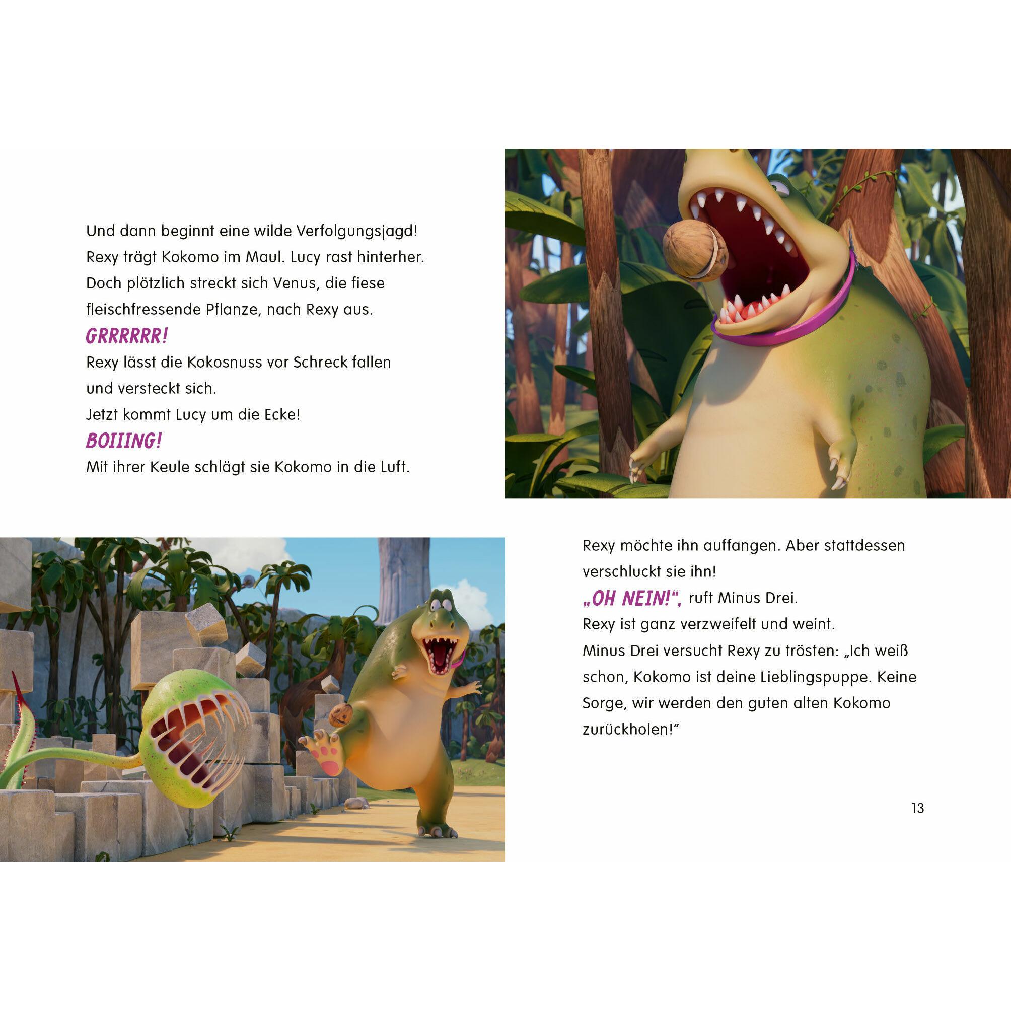 Thumbnail - Minus Drei und die wilde Lucy – Lucysaurus Rex, Kinderbücher von Ute Krause