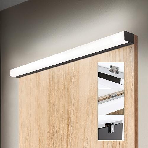 Produktbild Orion Spiegelleuchte LED 18w Cct L90 (Horizon Schwarz) (1800 lm)