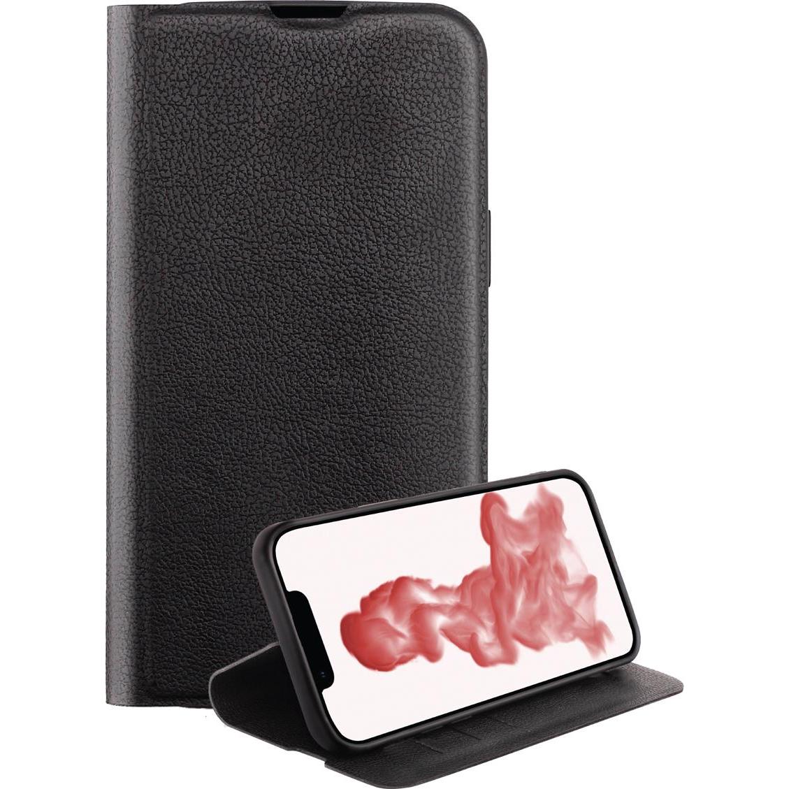 Vivanco Premium Booklet Apple iPhone 14 Plus Schwarz (Apple iPhone 14 Plus), Smartphone Hülle, Schwarz