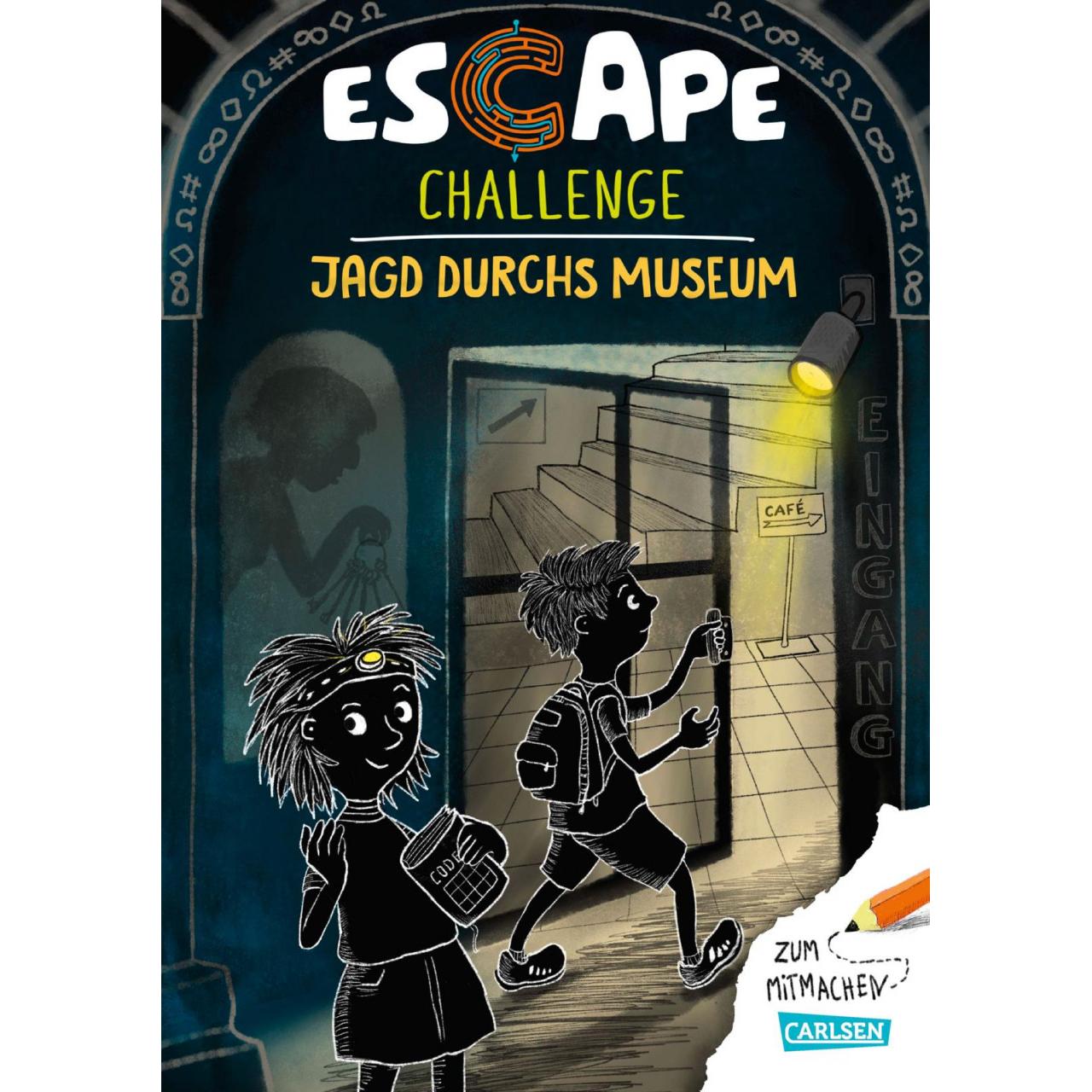 Thumbnail - Escape Challenge: Jagd durchs Museum, Kinderbücher von Billy Bock, Christian Tielmann