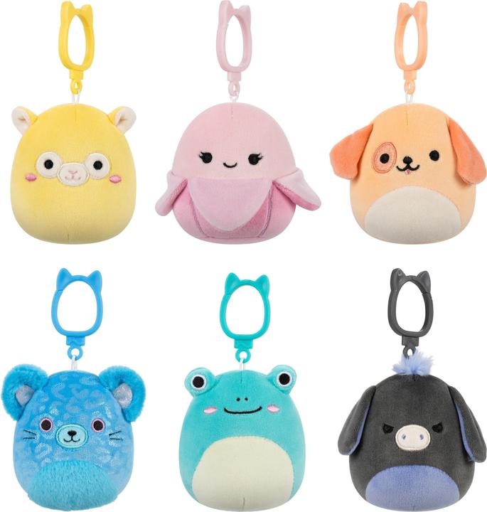 Actual product image Squishmallows - 9 cm - Clip On - Don Donkey (9 cm)