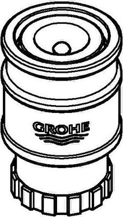 Produktbild Grohe Steckkupplung matt-chrom