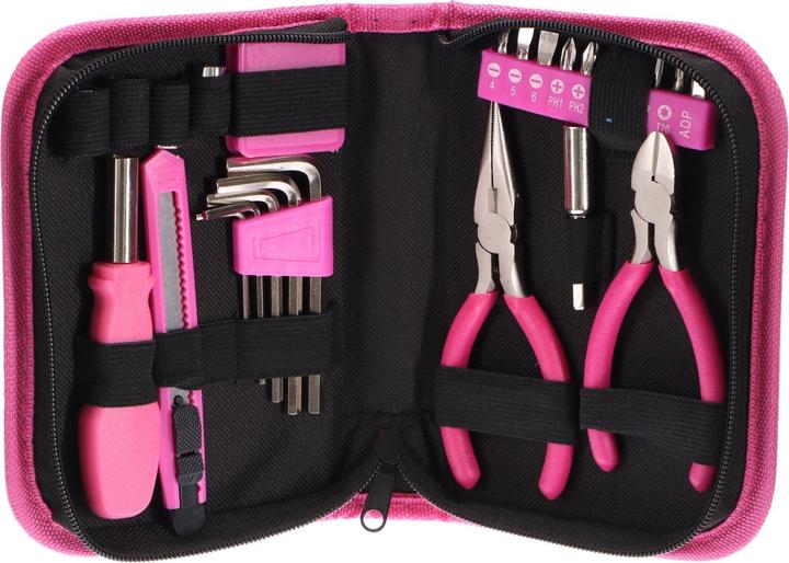 Sixtol HOME PINK 26 Tool Set (26 pieces)