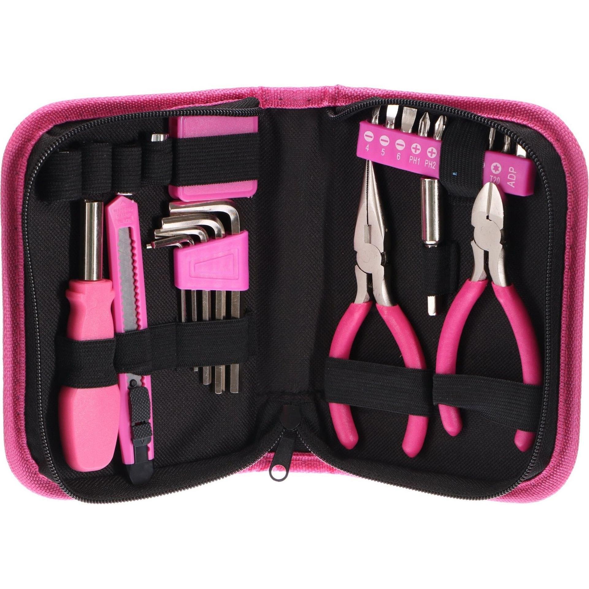 Sixtol, Werkzeugkoffer, HOME PINK 26 Tool Set (26 Teile)