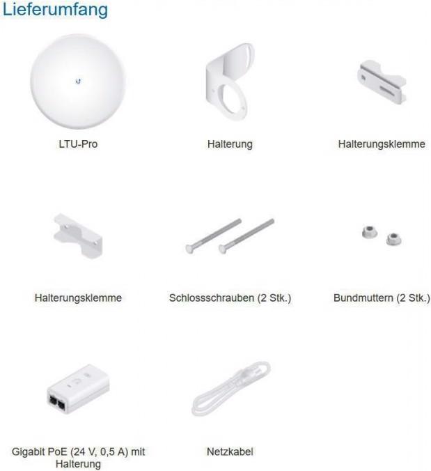 Image du produit Ubiquiti WLAN-Bridge LTU-PRO (866 Mbit/s)