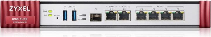 Actual product image Zyxel Firewall USG FLEX 200 & Hotspot license and receipt printer