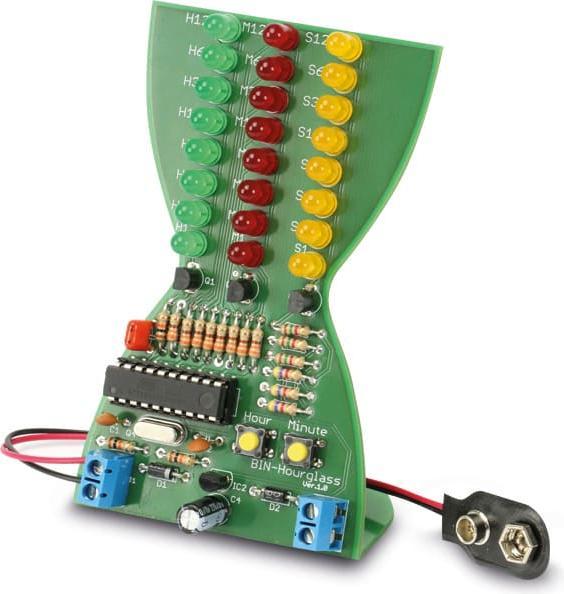 Produktbild Pollin Electronic Bausatz BIN-Hourglass