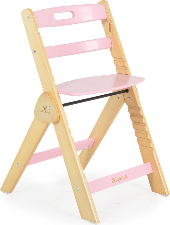 Actual product image Cangaroo Kinderhochstuhl Caramel Holz (Stair high chair)