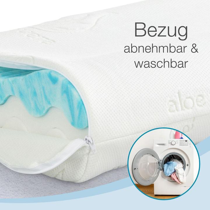 Produktbild Bestschlaf Gelschaum Nackenstützkissen, höhenverstellbar (35 x 60 cm)