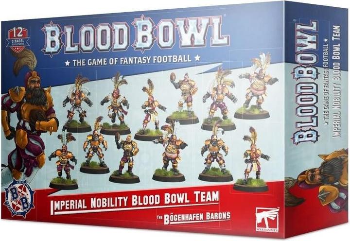Image du produit Games Workshop Équipe impériale Nobility Blood Bowl : Les Barons du Port de l'Arc (Matières plastiques)