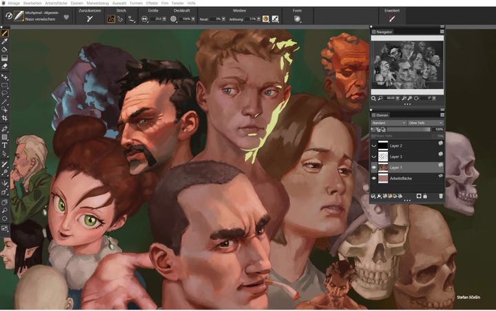 Image du produit Corel Painter 2022 Vollversion, Box (1 Utilisateur, Illimité)