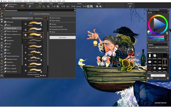 Image du produit Corel Painter 2022 Vollversion, Box (1 Utilisateur, Illimité)