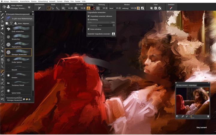 Image du produit Corel Painter 2022 Vollversion, Box (1 Utilisateur, Illimité)