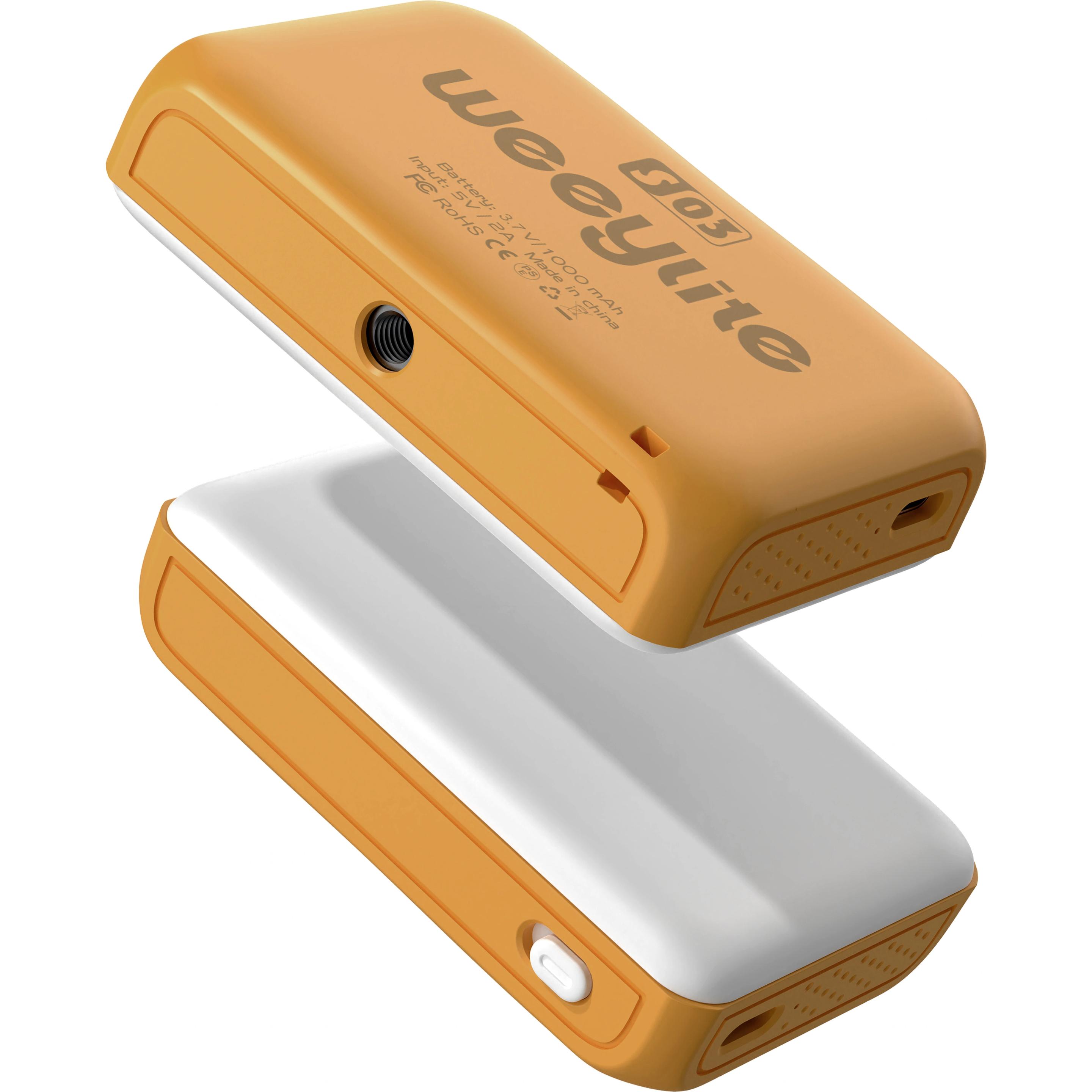 Thumbnail - Weeylite S03 portable pocket RGB Light Gelb, Dauerlicht, Gelb