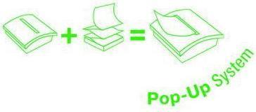 Actual product image Post-it Recycling Z-Notes (76 x 76 mm)