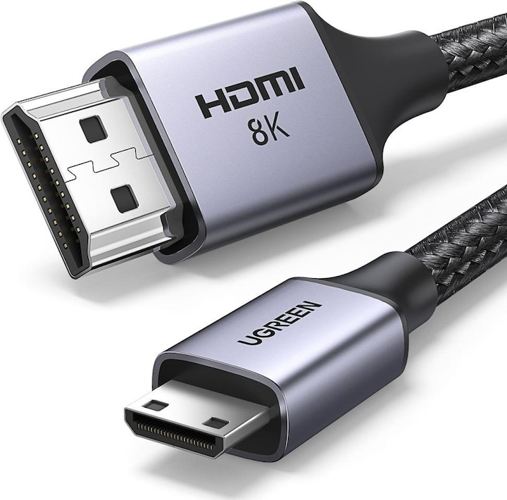 Produktbild Ugreen mini HDMI (Typ C) — HDMI (Typ A) (1 m, HDMI)
