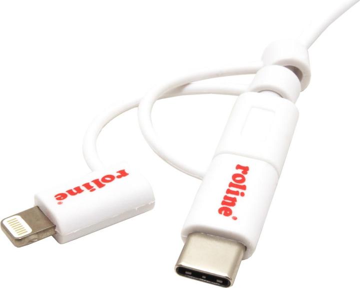 Productafbeelding Roline USB 2.0 Sync & Charge Kabel Type A - Type C (1 m, USB 2.0)