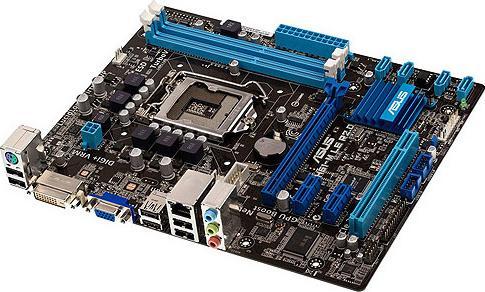Actual product image ASUS P8h61-M Le R2.0 (LGA 1155, Intel H61, mATX)