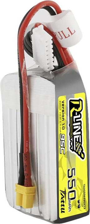 Produktbild Tattu Akumulator R-Line 550mAh 22.2V 95C 6S1P XT30 (22.20 V, 550 mAh)