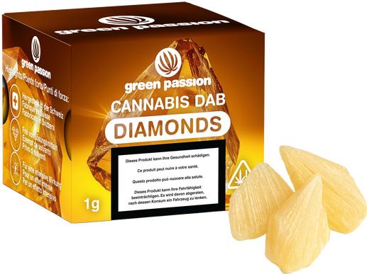 Immagine prodotto Green Passion Diamonds CBD Dab (1 g, Interno)
