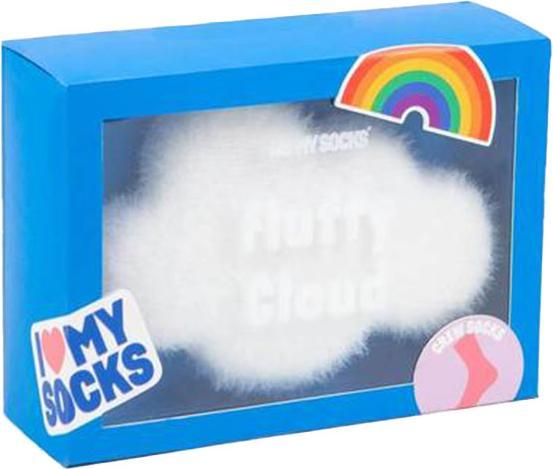Actual product image Eat My Socks Socks, Fluffy Cloud (Single pack, One size)