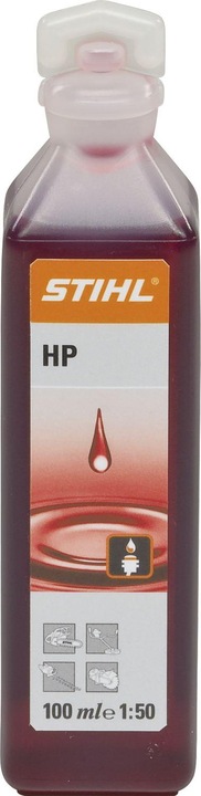 Produktbild Stihl 2-Takt Motoröl (Motorenöl) HP 1:50 für 5 Liter, Inhalt 100 ml 10 Stück (Kettensäge Schwert)