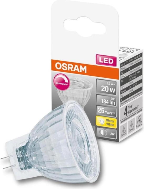 Image du produit Osram Superstar Mr11 (GU4, 3.20 W, 184 lm, 1 x, G)