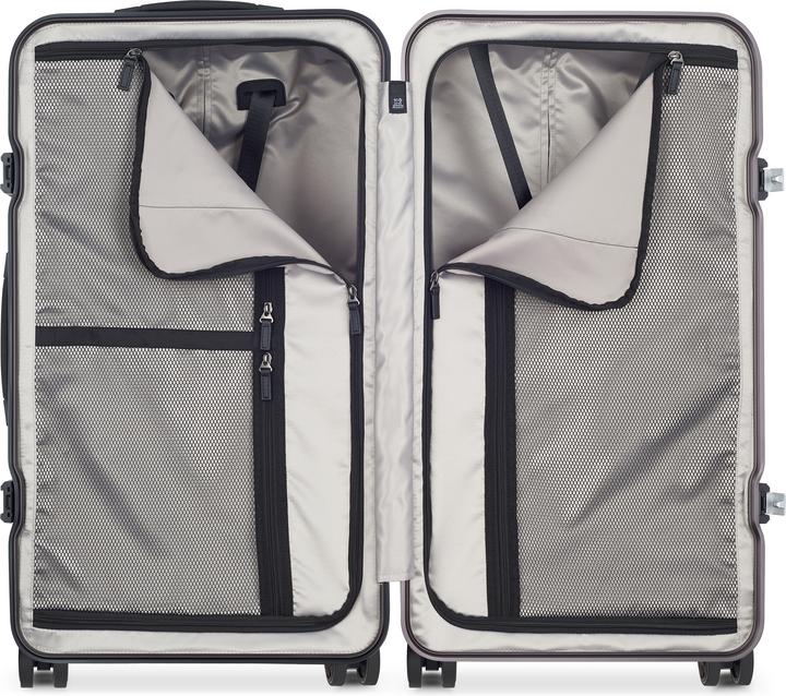 Actual product image Peugeot Voyages Harde suitcase / trolley / travel case - - 76 cm - Grijs