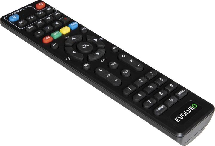 Actual product image Evolveo EasyPhone ALPHA T2 Cable, Terrestrial Full HD Black (DVB-T2)