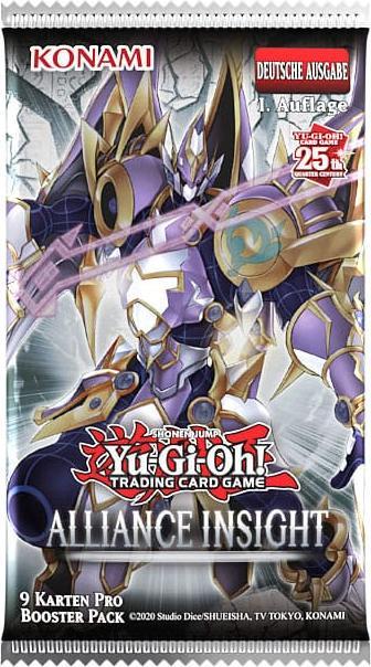 Actual product image Yu-Gi-Oh Alliance Insight Booster Box EN (German, Booster display)