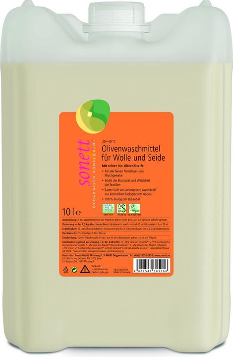Produktbild Sonett Olivenwaschmittel (170 Waschgänge, Flüssigwaschmittel)
