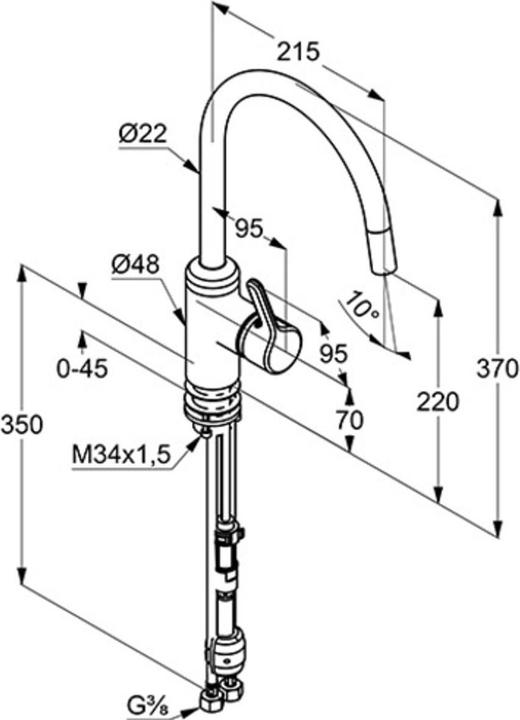 Produktbild Kludi Bingo Star 428510578