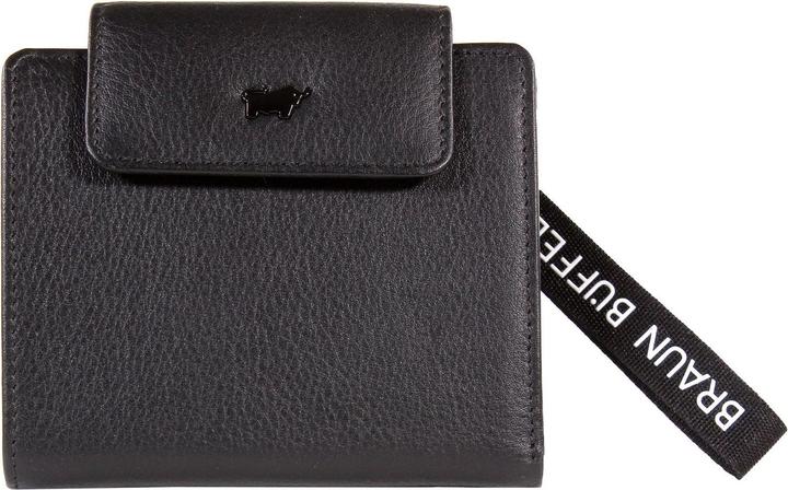 Actual product image Braun Büffel Capri leather wallet 10.5 cm