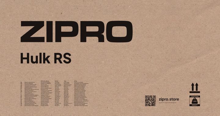 Actual product image Zipro Hulk