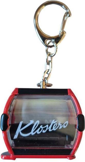 Actual product image Jägerndorfer Key fob red Klosters Omega-IV, metal