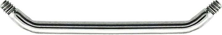 Produktbild Star Piercing Surface Barbell-Stab 45° silber (ohne Messing, Chirurgenstahl 316L)