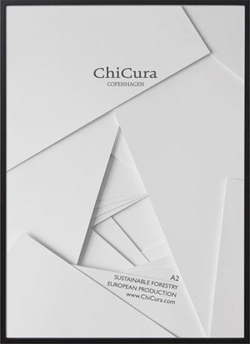 Produktbild ChiCura Holzrahmen - Glas (A2)