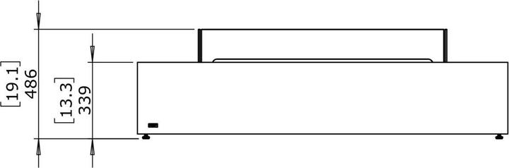 Produktbild EcoSmart Fire Wharf 65 (100 cm)