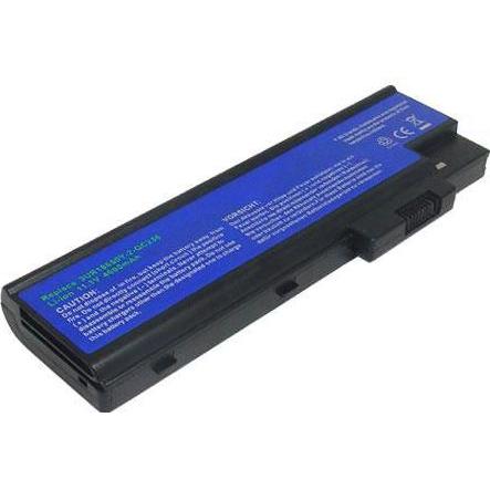 CoreParts MBI2127 Notebook-Akku für Acer (6 Zellen, 5200 mAh), Notebook Akku, Schwarz