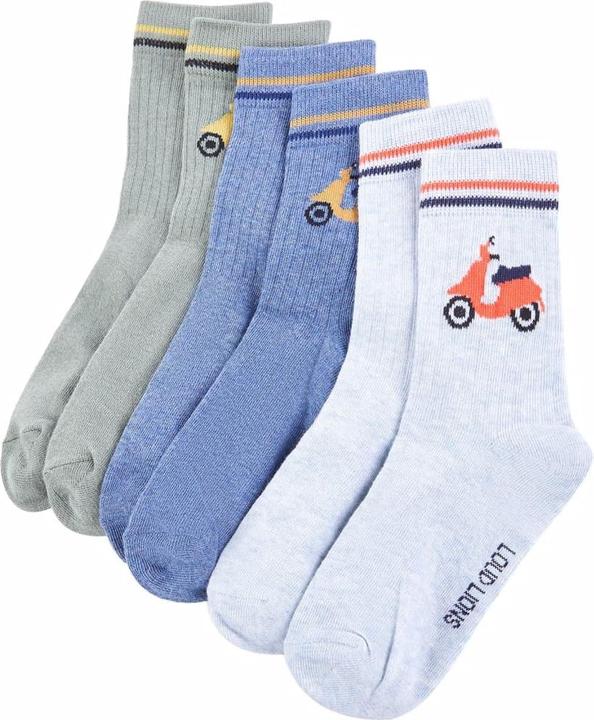 Cachi, Blu melange, Azzurro melange