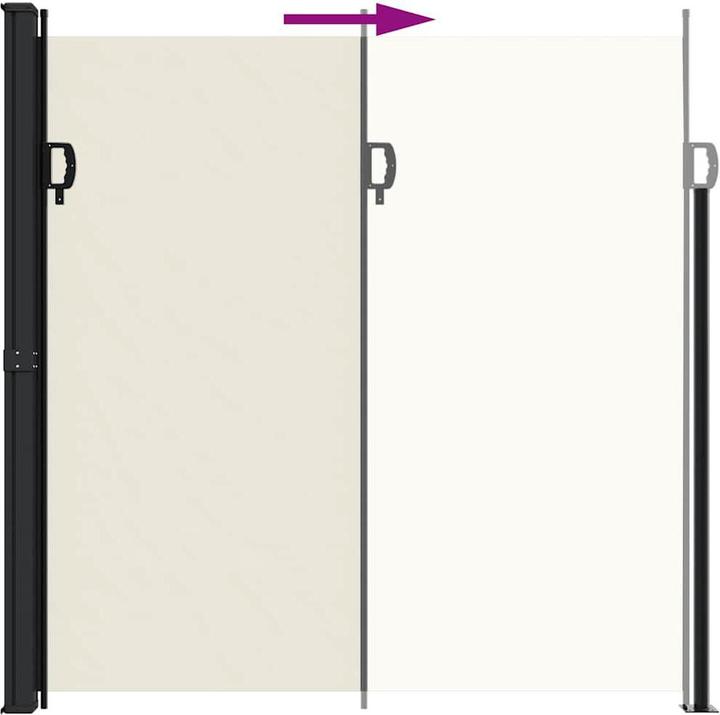 Produktbild vidaXL Seitenmarkise (5 m)