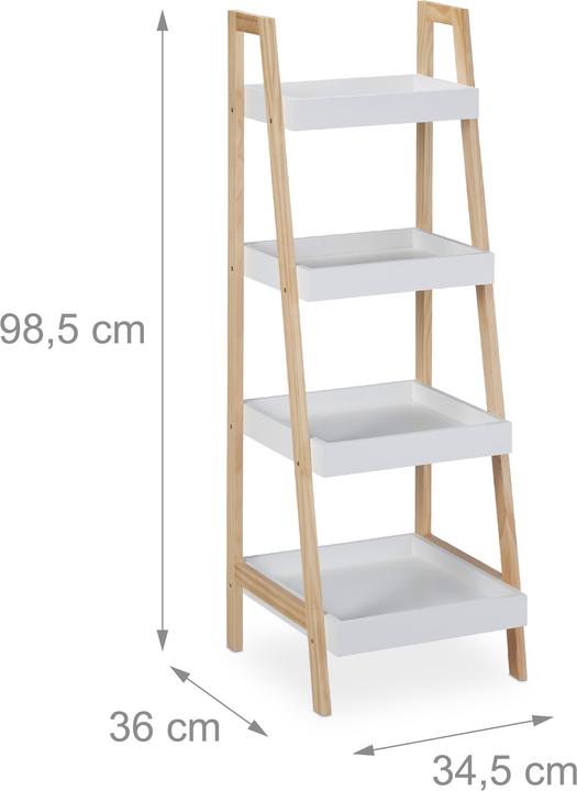 Productafbeelding Relaxdays Badkamerplank (34,5 x 36 x 98,5 cm)