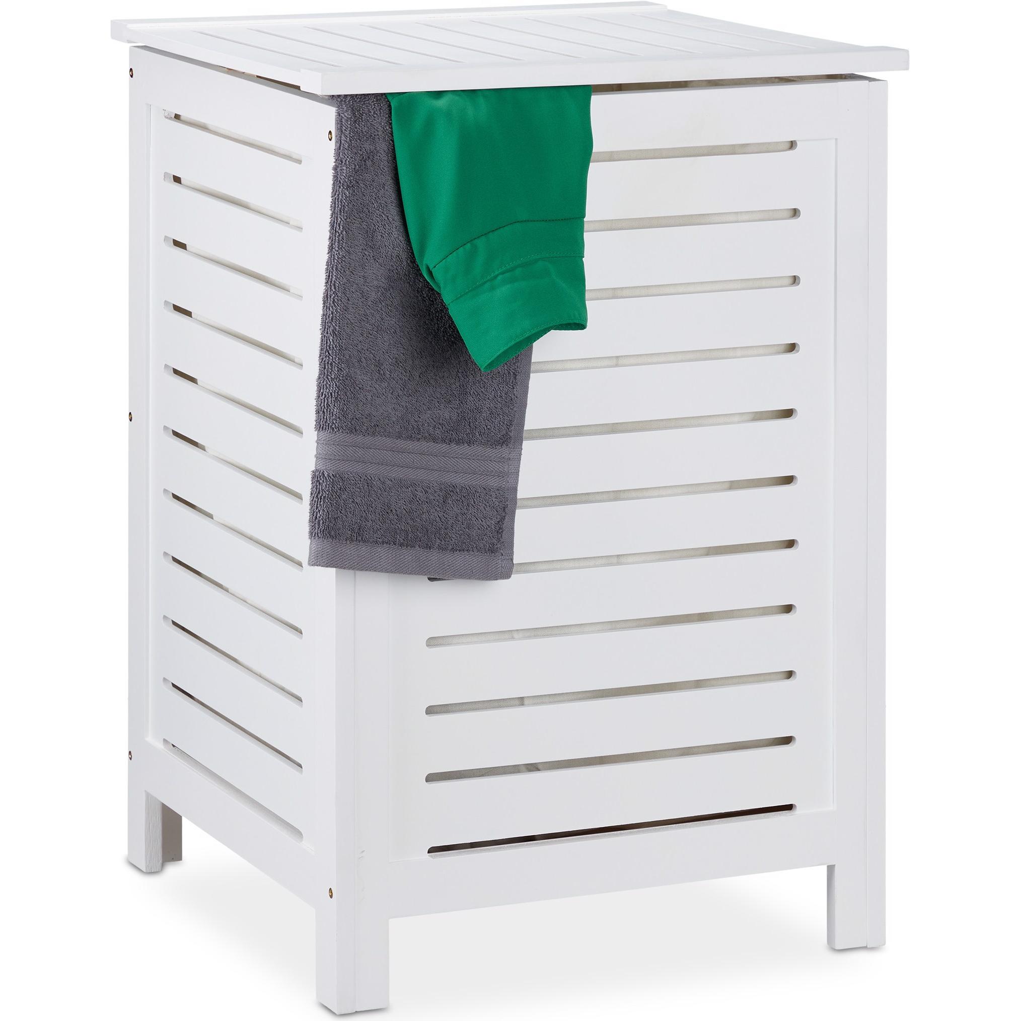 Relaxdays, Wäschekorb, Wäschetruhe (86 l)
