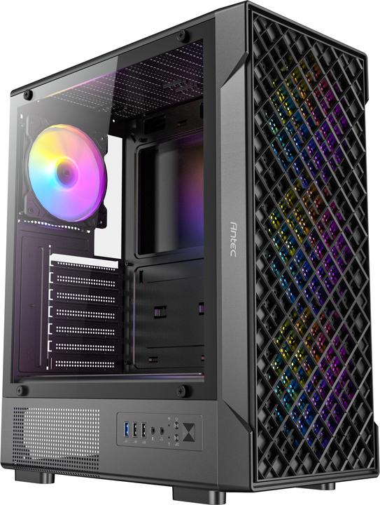 Image du produit Antec Boitier Moyen Tour ATX VX310 RGB avec panneau vitré (Noir) (ITX, mATX, ATX)
