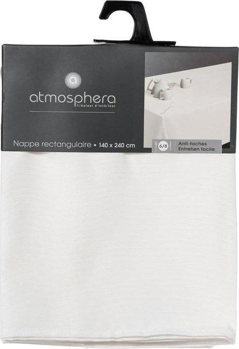 Produktbild Atmosphera TABLECLOTH IVORY 140X240CM 103900A (240 x 140 cm)